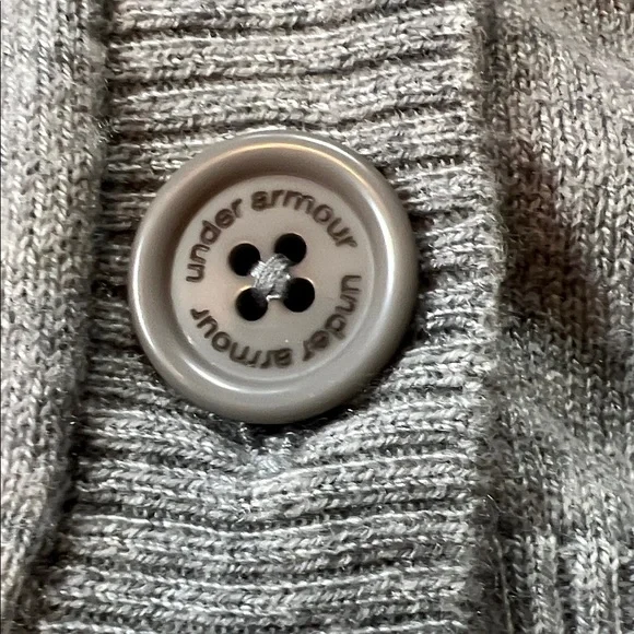 Under Armour Women's Gray Cardigan wool blend - Picture 4 of 8